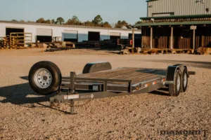 Heavy Car Hauler HCH104 Trailer with robust construction, designed for reliable and efficient vehicle transportation.