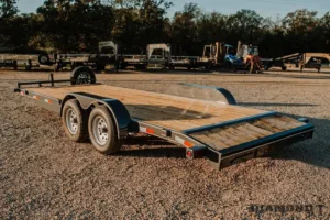 Heavy Car Hauler HCH104 Trailer with robust construction, designed for reliable and efficient vehicle transportation.