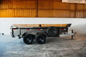 Heavy Duty Low Profile Dump Trailer Made in USA