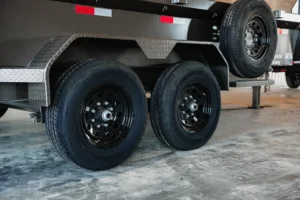 Heavy Duty Low Profile Dump Trailer Made in USA