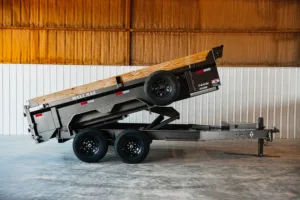 Heavy Duty Low Profile Dump Trailer Made in USA