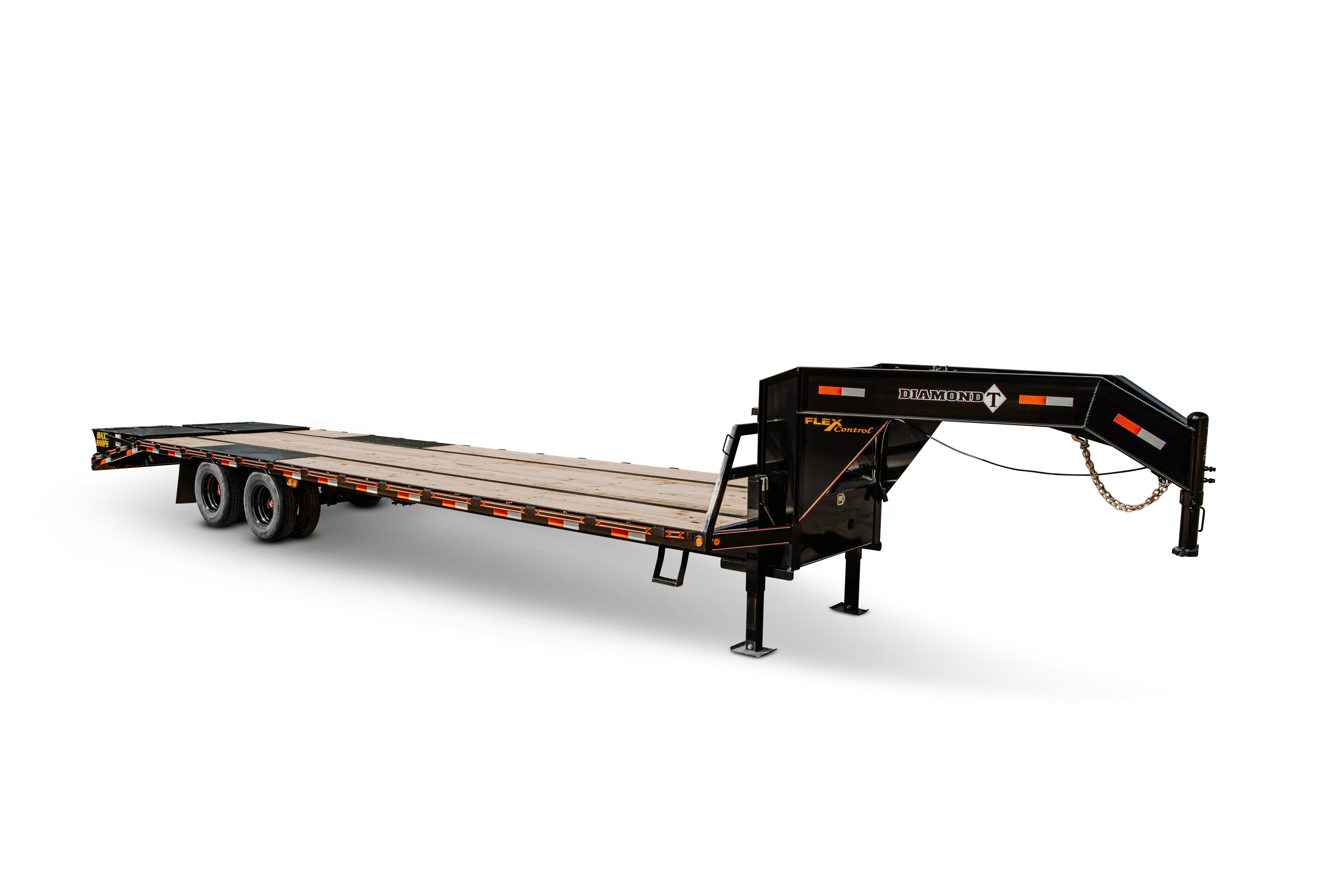 Dual Tandem Flatdeck Gooseneck Trailer