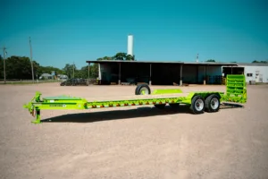 Heavy Duty Skid Pro Equipment Trailer with Mini Max Ramps