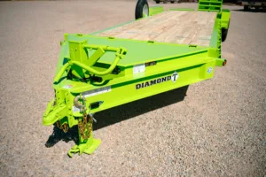 Heavy Duty Skid Pro Equipment Trailer with Mini Max Ramps