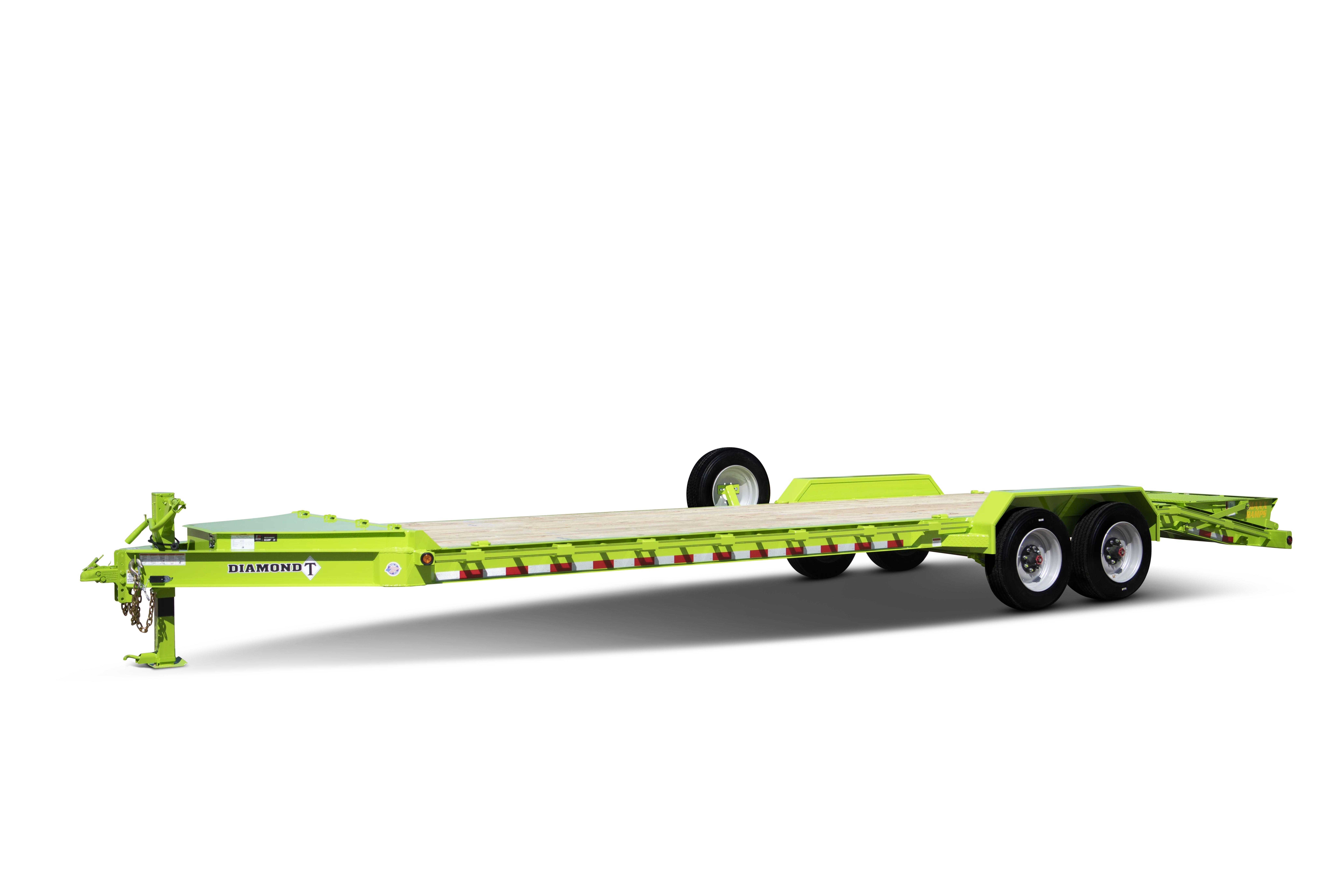 Heavy Duty Skid Pro Equipment Trailer with Mini Max Ramps