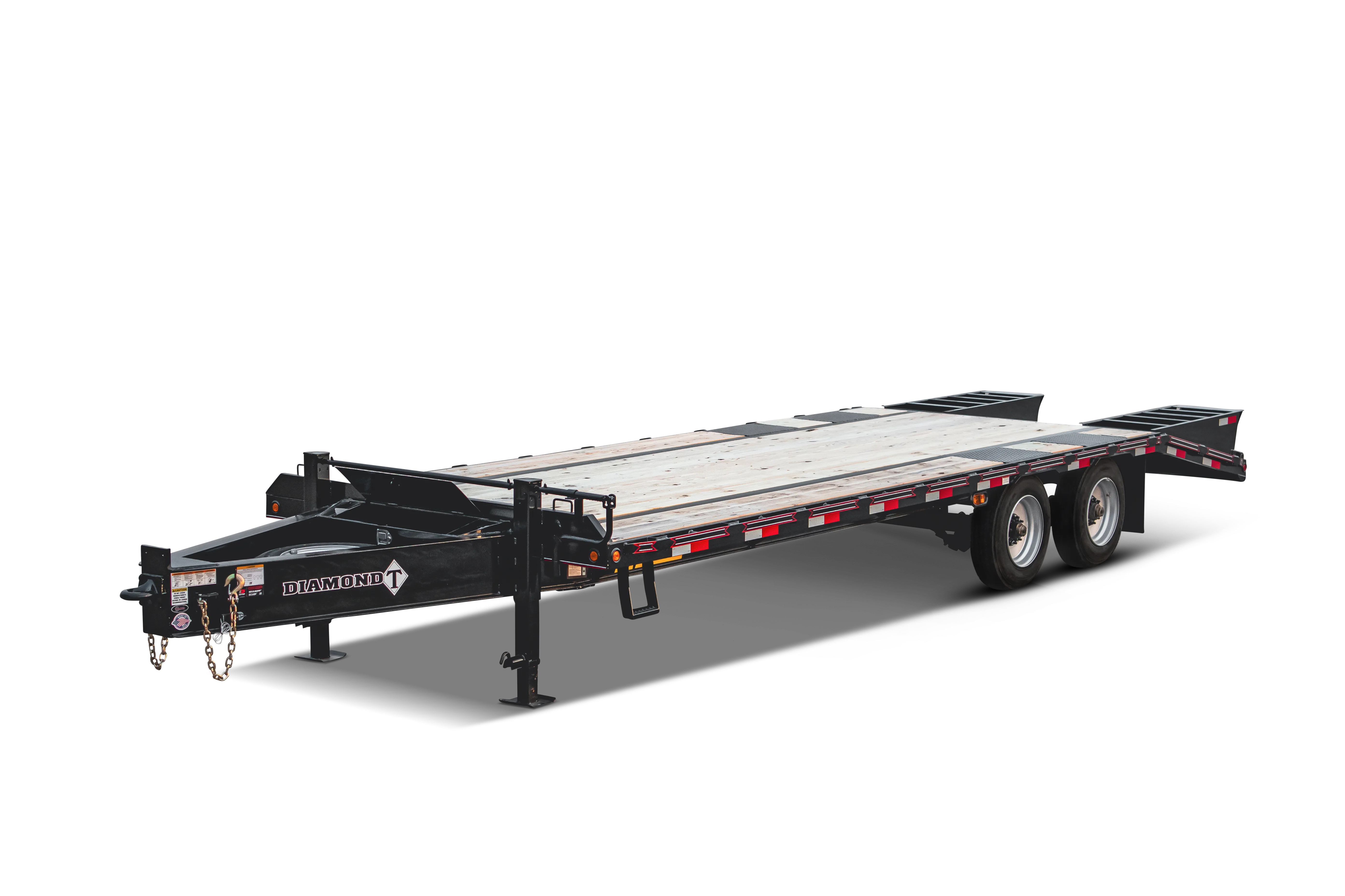 Super Single Tandem Flatdeck Pintle Trailer