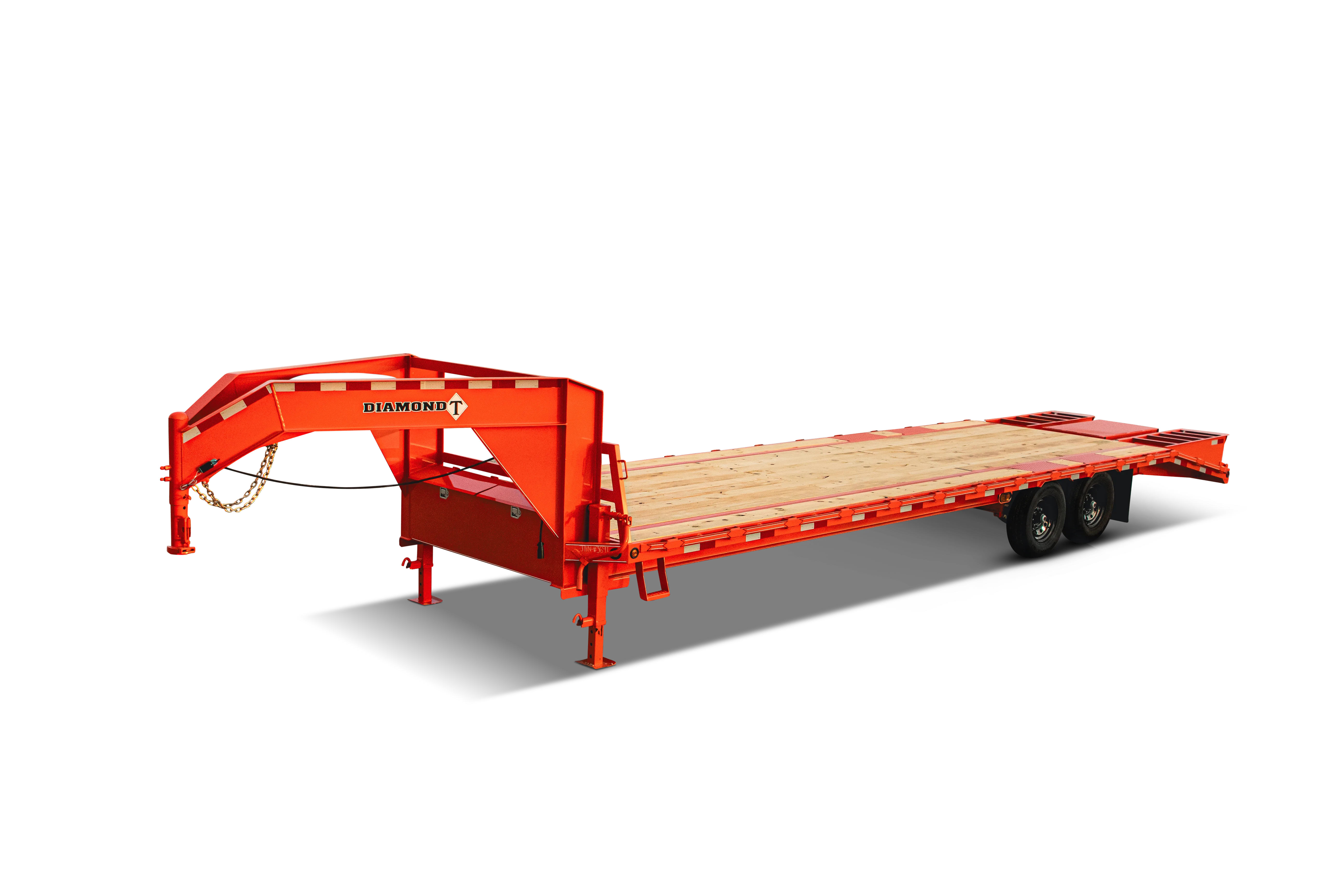 Single Wheel Flatdeck Trailer 